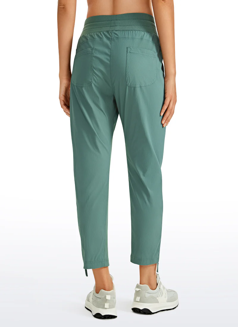 Striped Pants with Pockets 25''- Cinched Leg - Image 17