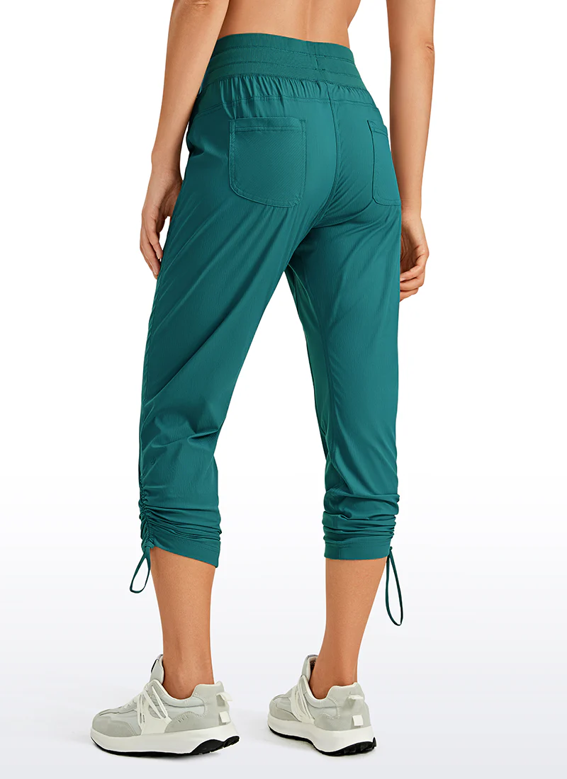 Striped Pants with Pockets 25''- Cinched Leg - Image 20