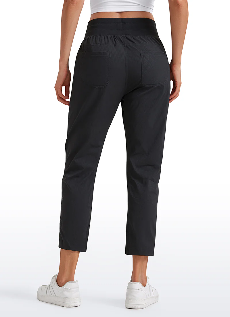 Striped Pants with Pockets 25''- Cinched Leg - Image 7