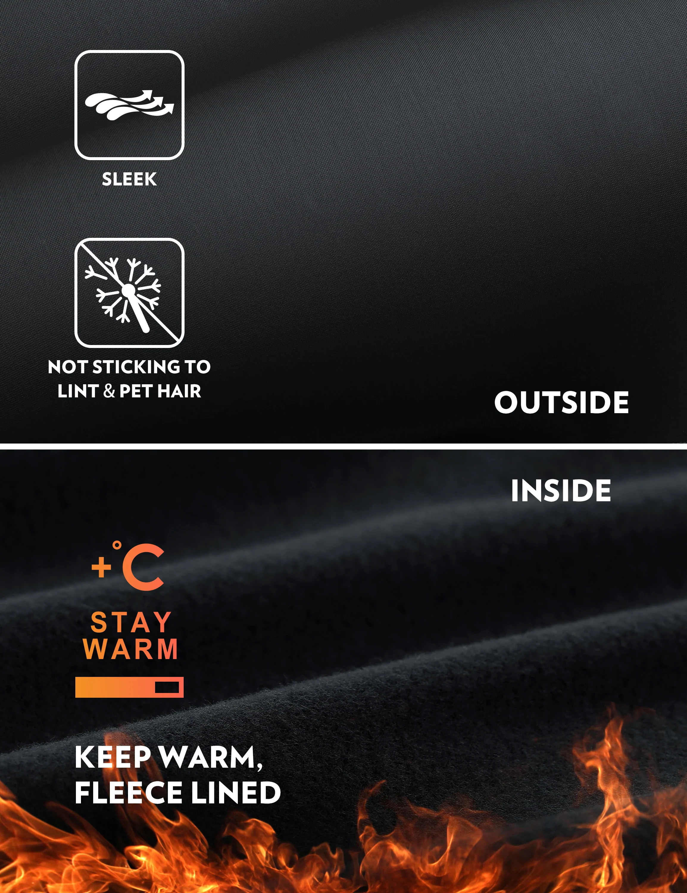 Thermal Fleece Lined Pocket Legging 25'' - Image 4