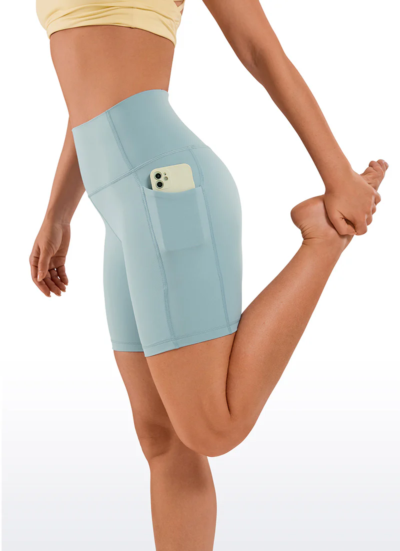 Nakedfeel Pocket Yoga Shorts 6'' - Image 7