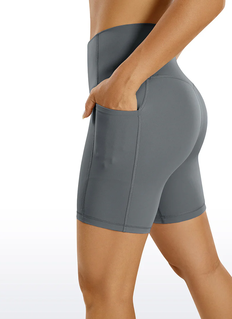 Nakedfeel Pocket Yoga Shorts 6'' - Image 3