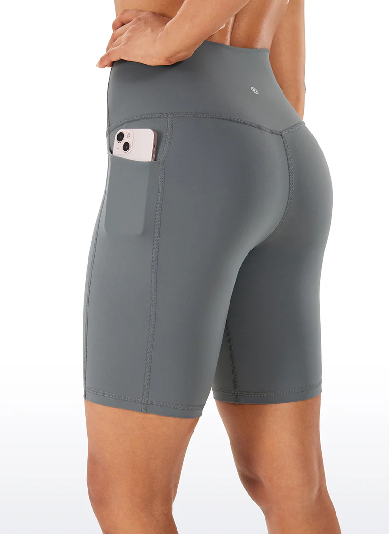 Nakedfeel Pocket Yoga Shorts 8'' - Image 4