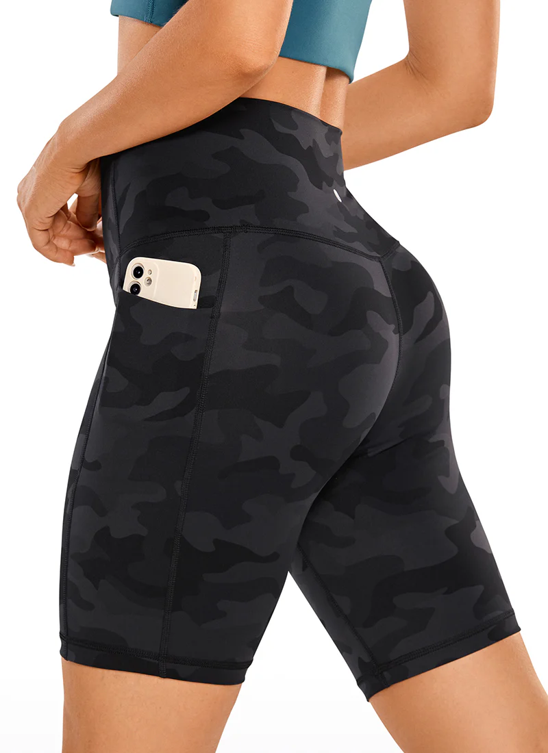 Nakedfeel Pocket Yoga Shorts 8'' - Image 4