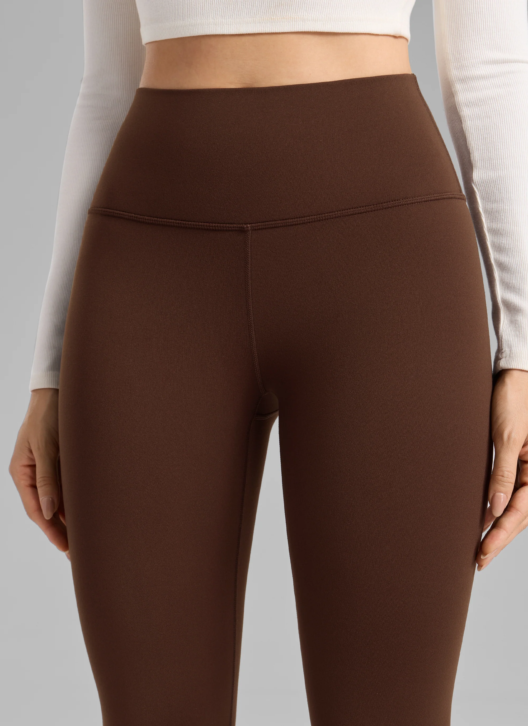 Matte Thermal Fleece Lined Origin Legging 25" - Image 10