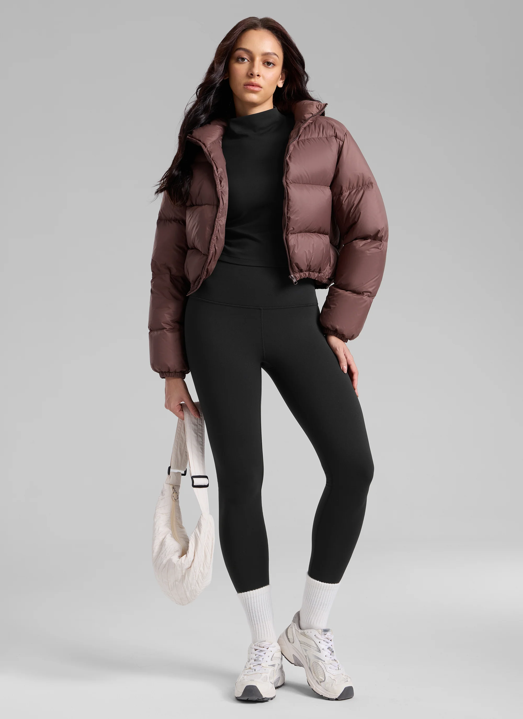Matte Thermal Fleece Lined Origin Legging 25" - Image 15