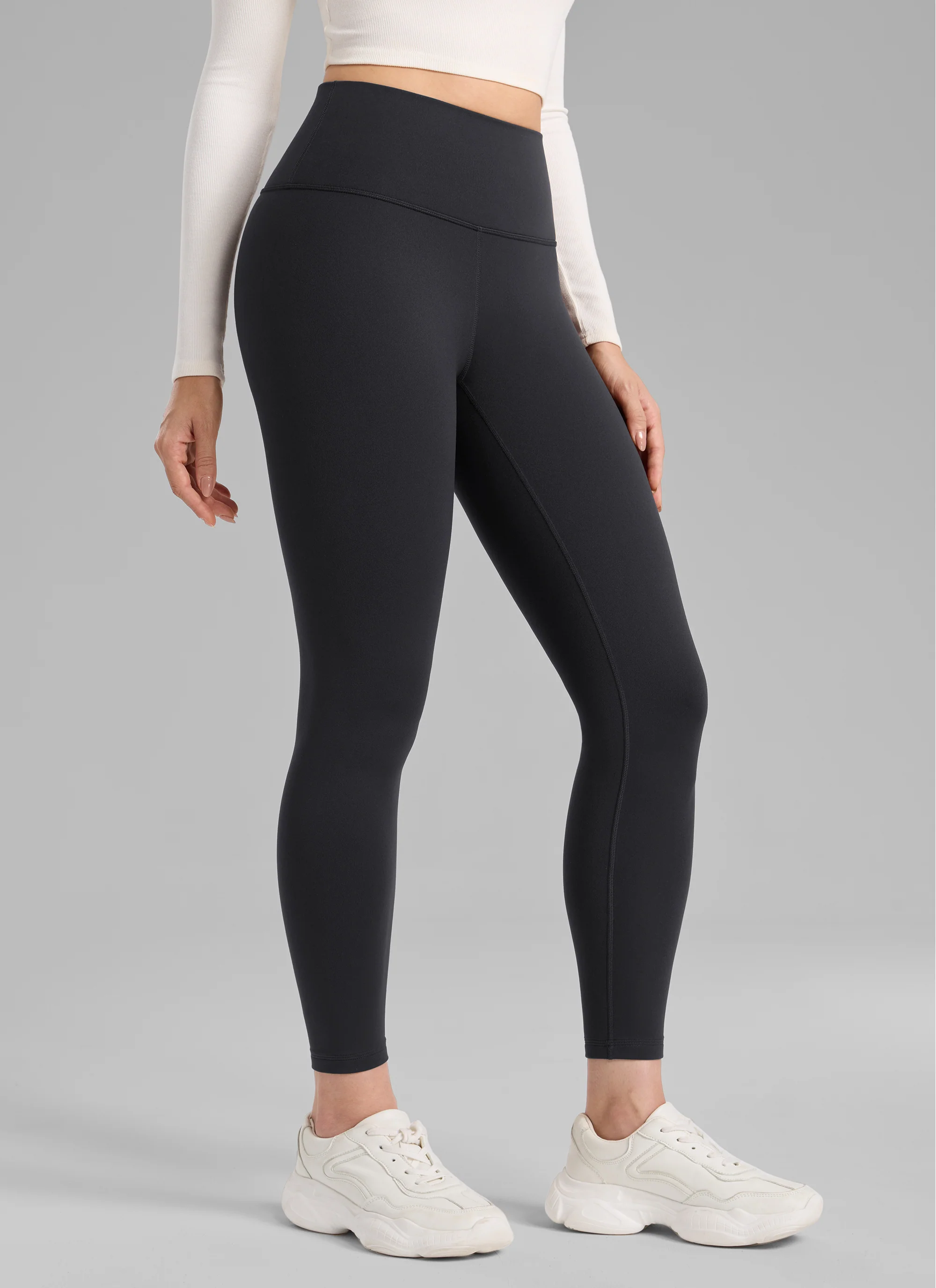 Matte Thermal Fleece Lined Origin Legging 25" - Image 29