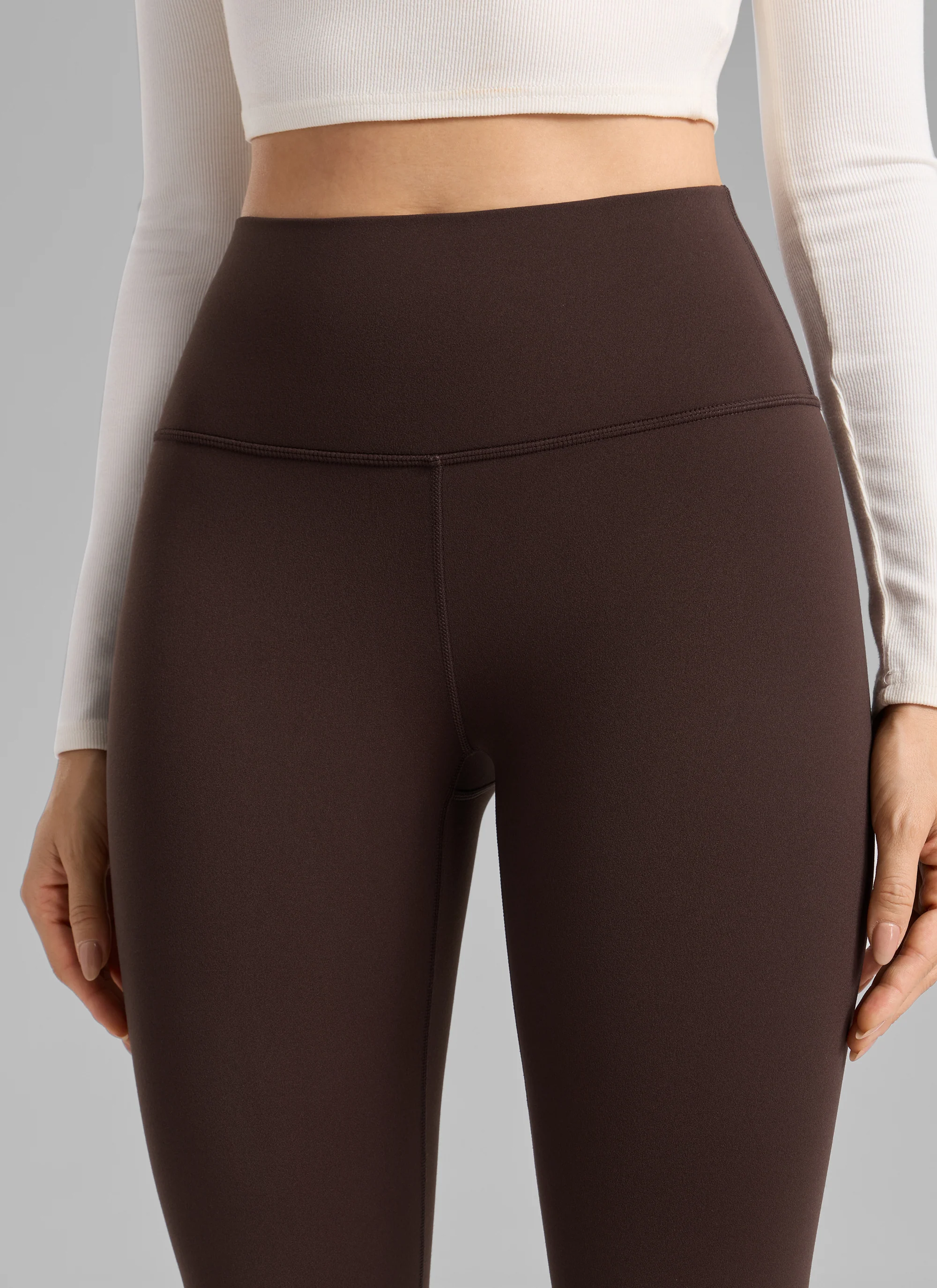 Matte Thermal Fleece Lined Origin Legging 25" - Image 4