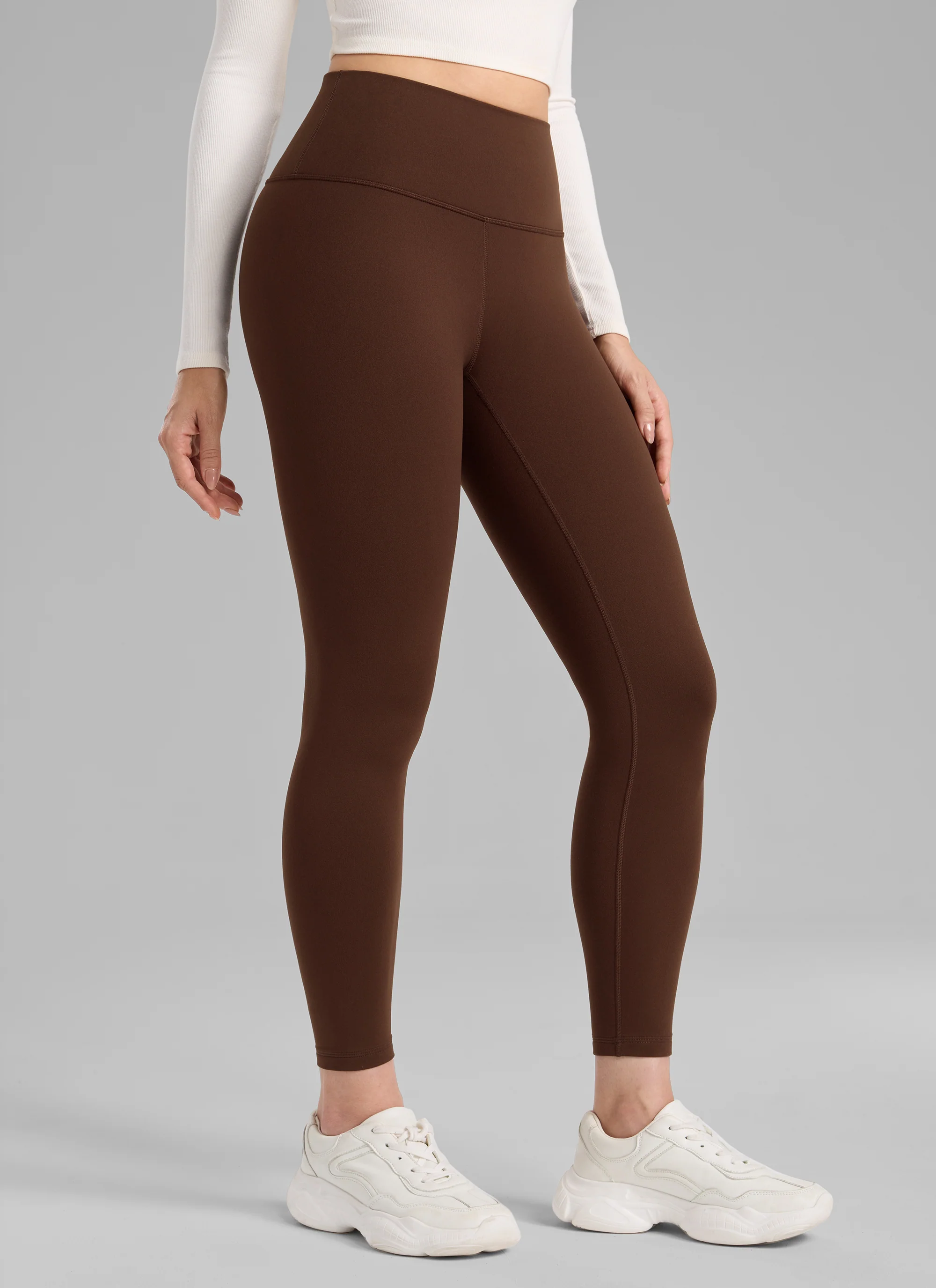 Matte Thermal Fleece Lined Origin Legging 25" - Image 7