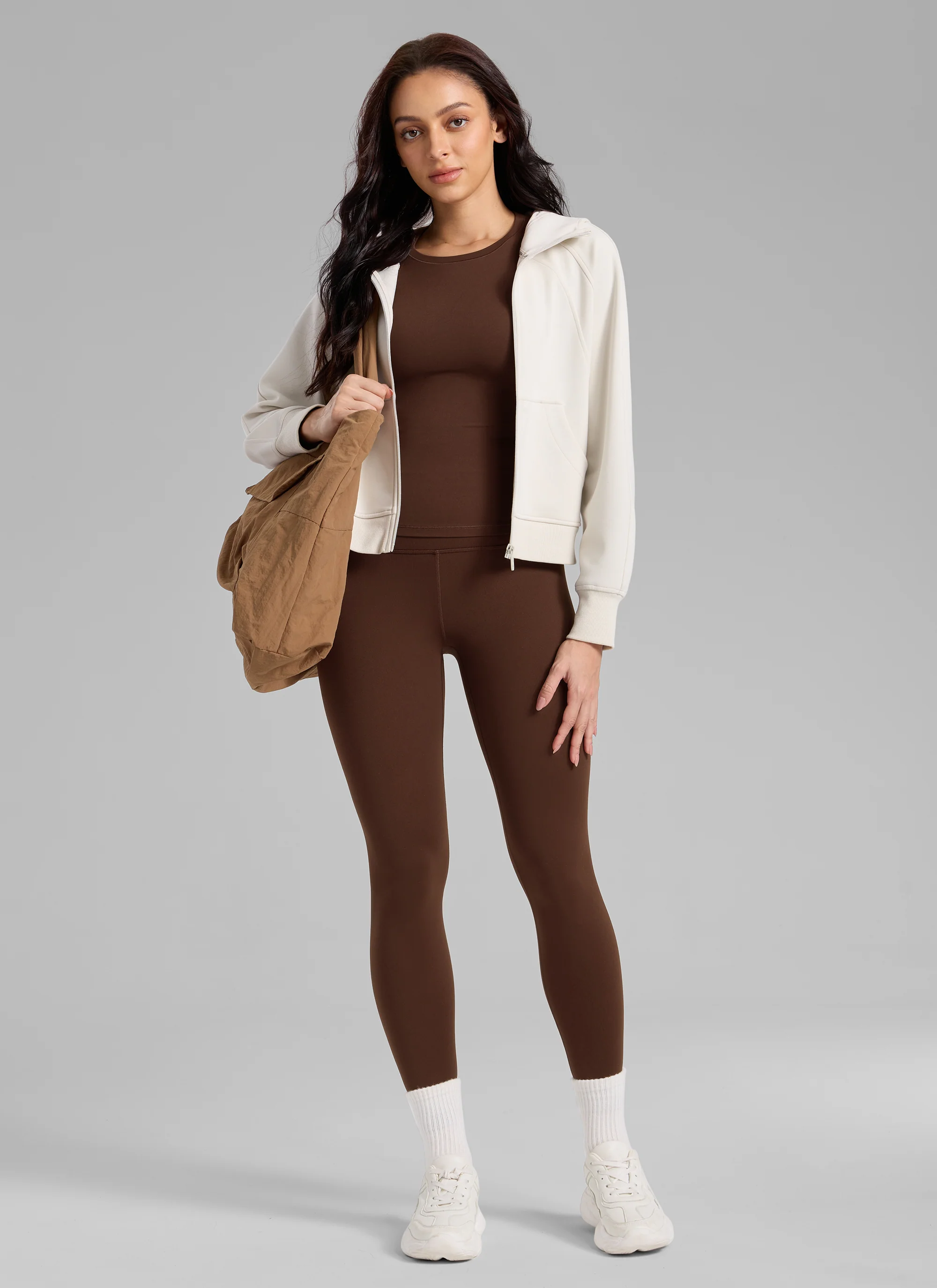 Matte Thermal Fleece Lined Origin Legging 25" - Image 9