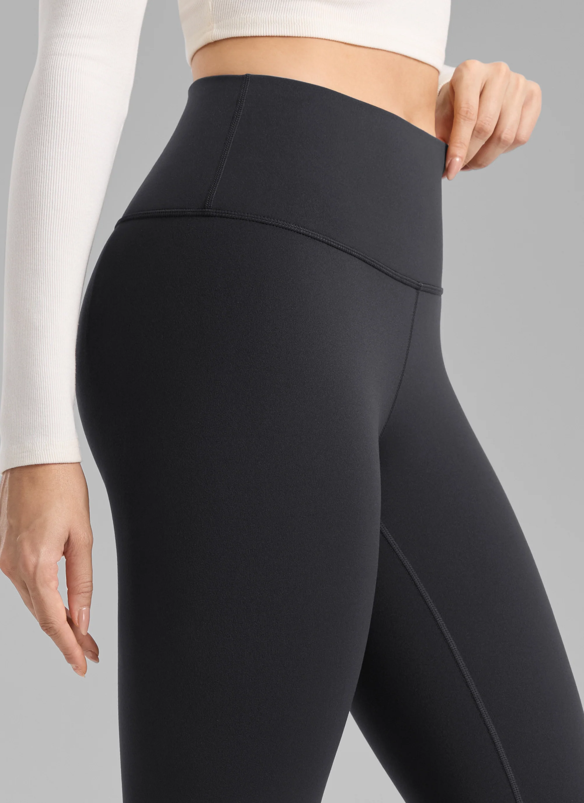 Matte Thermal Fleece Lined Origin Legging 28" - Image 28