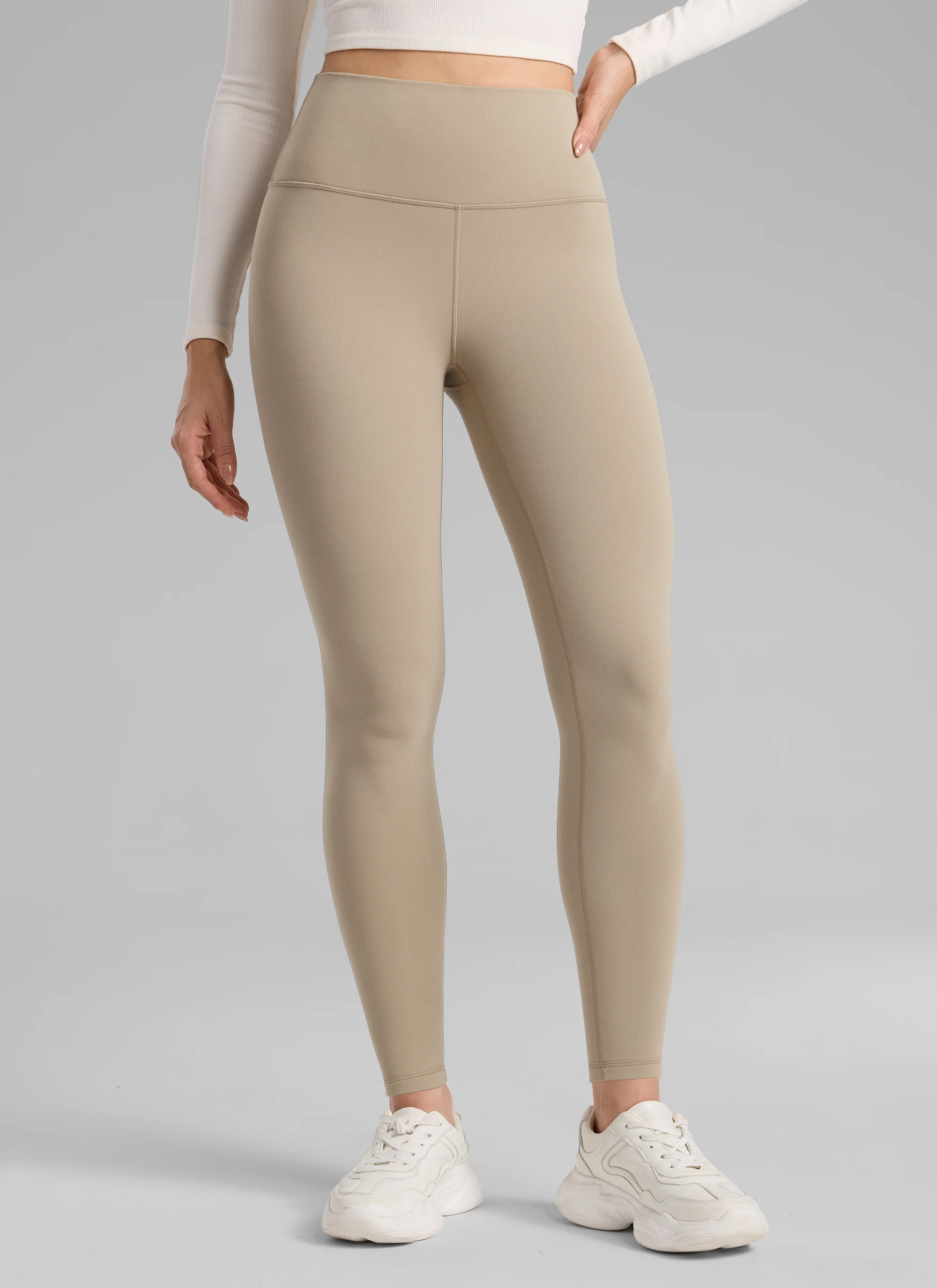 Matte Thermal Fleece Lined Origin Legging 28" - Image 40