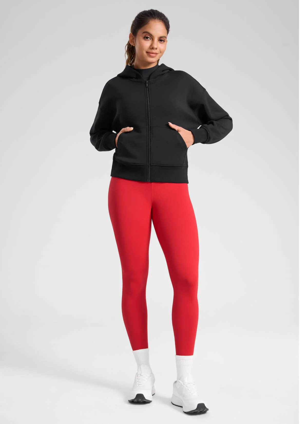 Matte Thermal Fleece Lined Origin Legging 28" - Image 46