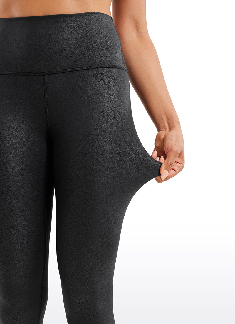 Matte Faux Leather Legging 28'' - Image 5