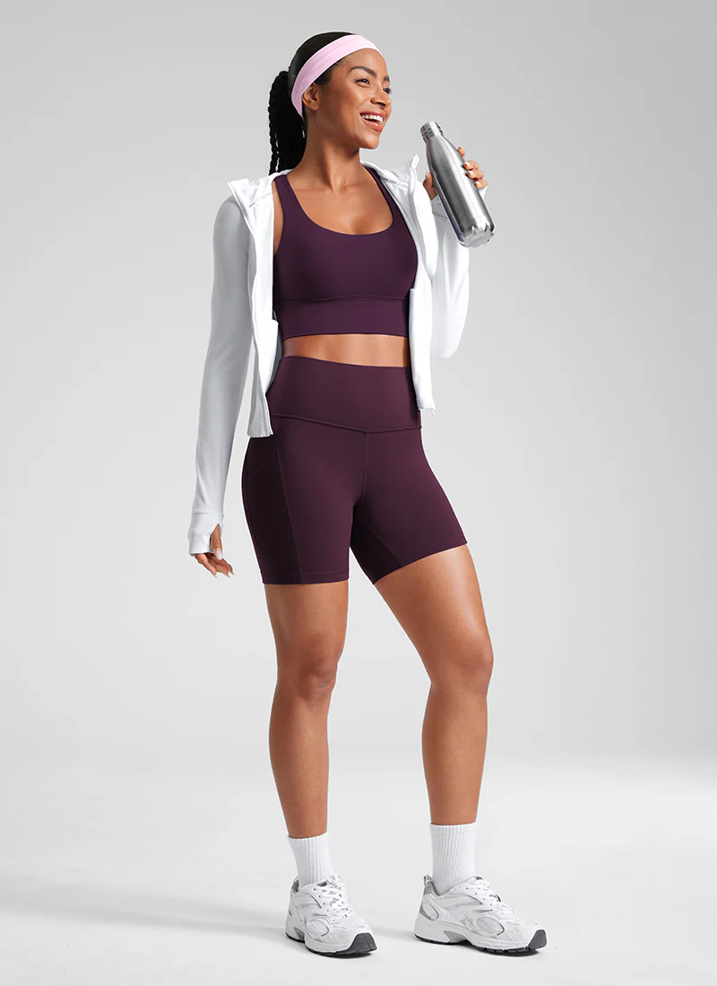Butterluxe Pocket Yoga Shorts 5'' - Image 17