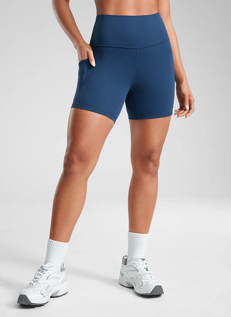 Butterluxe Pocket Yoga Shorts 5'' - Image 22