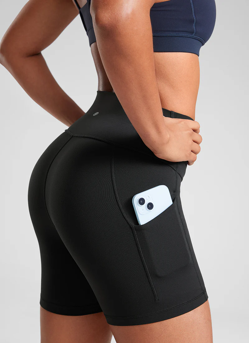 Butterluxe Pocket Yoga Shorts 5'' - Image 7