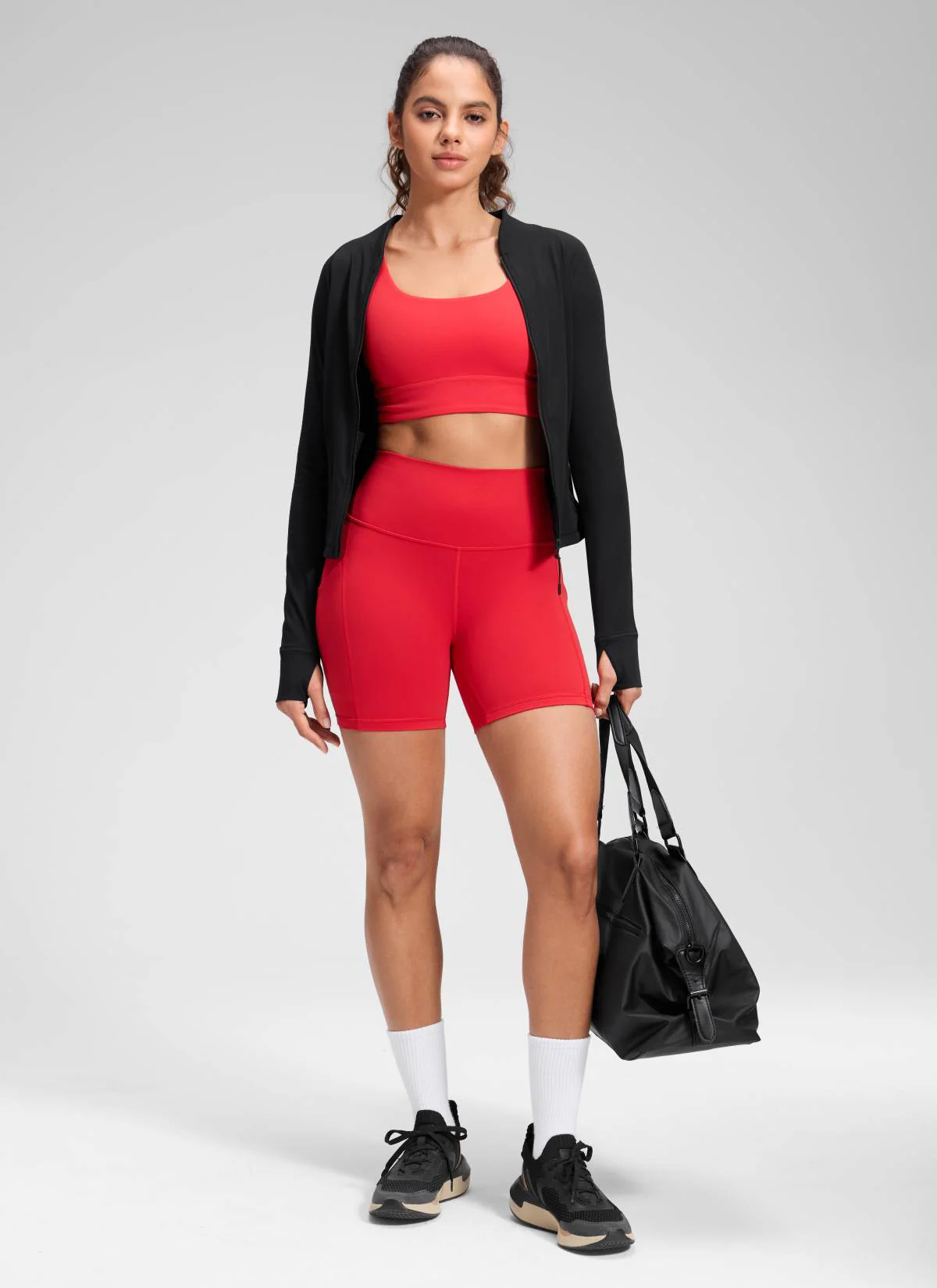 Butterluxe Pocket Yoga Shorts 5'' - Image 9