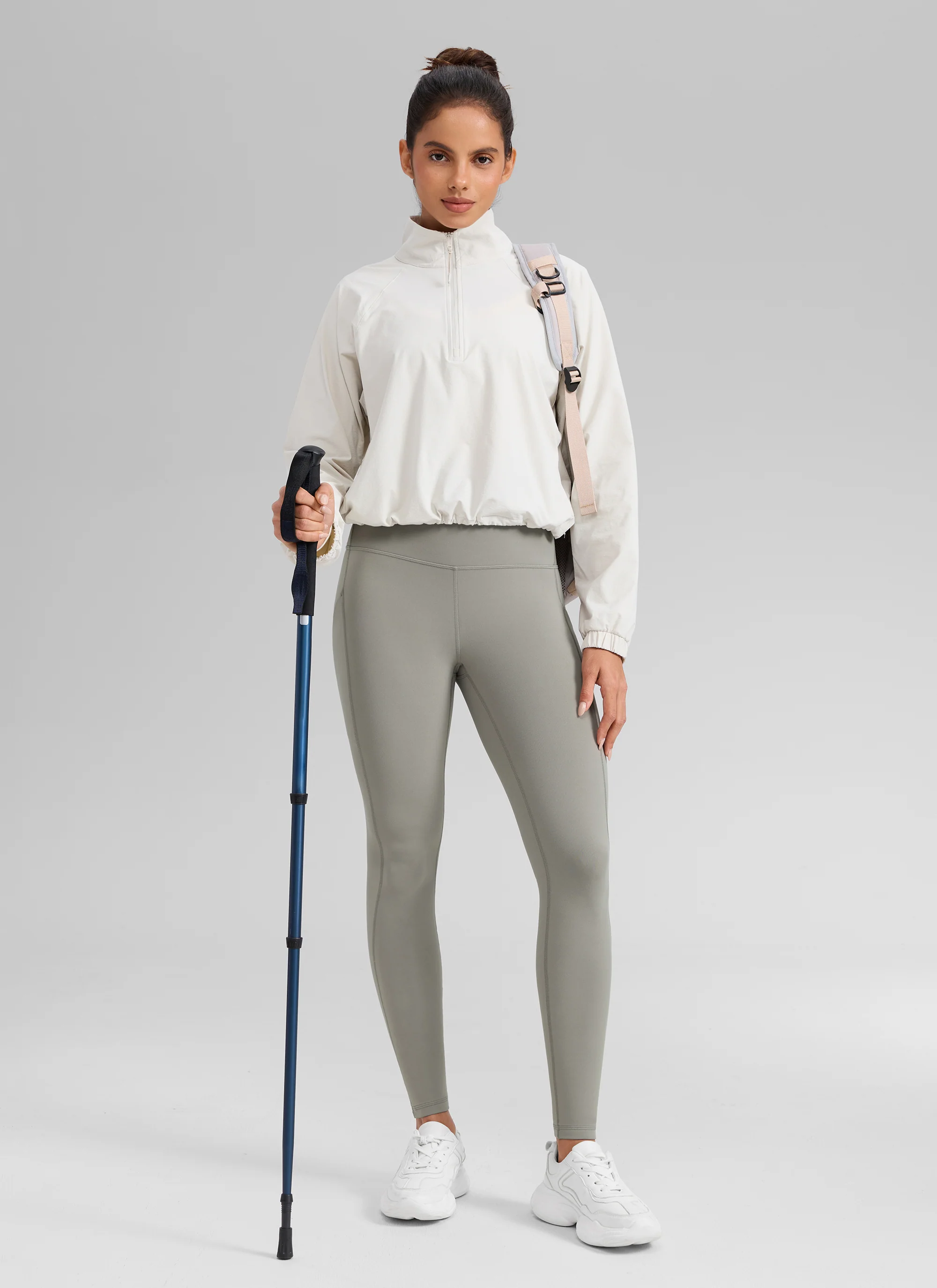 Water Resistant Fleece Lined Pocket Legging 28" - Image 16