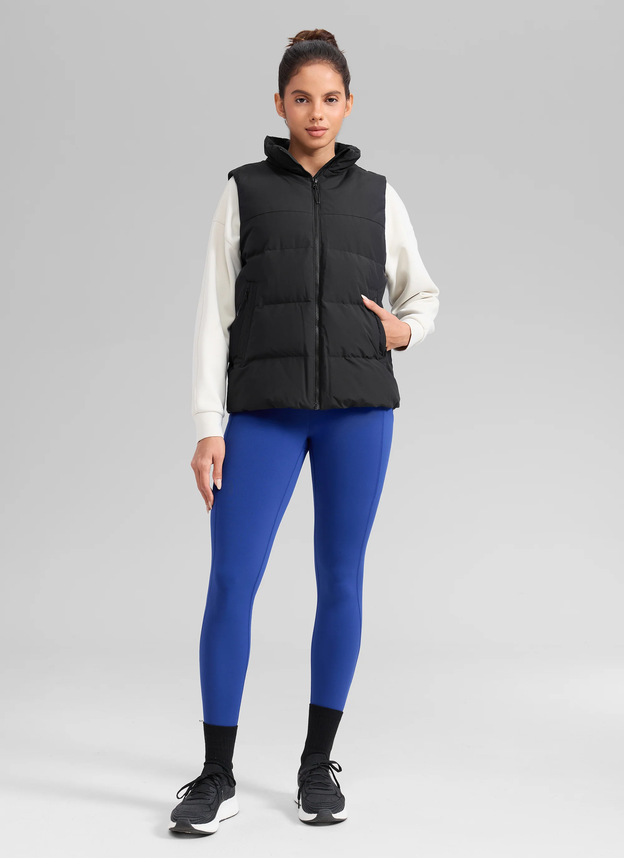 Water Resistant Fleece Lined Pocket Legging 28" - Image 8