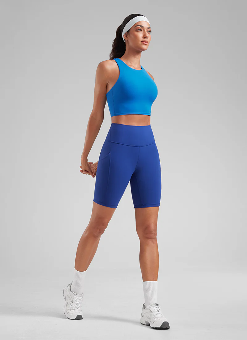 Butterluxe Pocket Yoga Shorts 8'' - Image 6