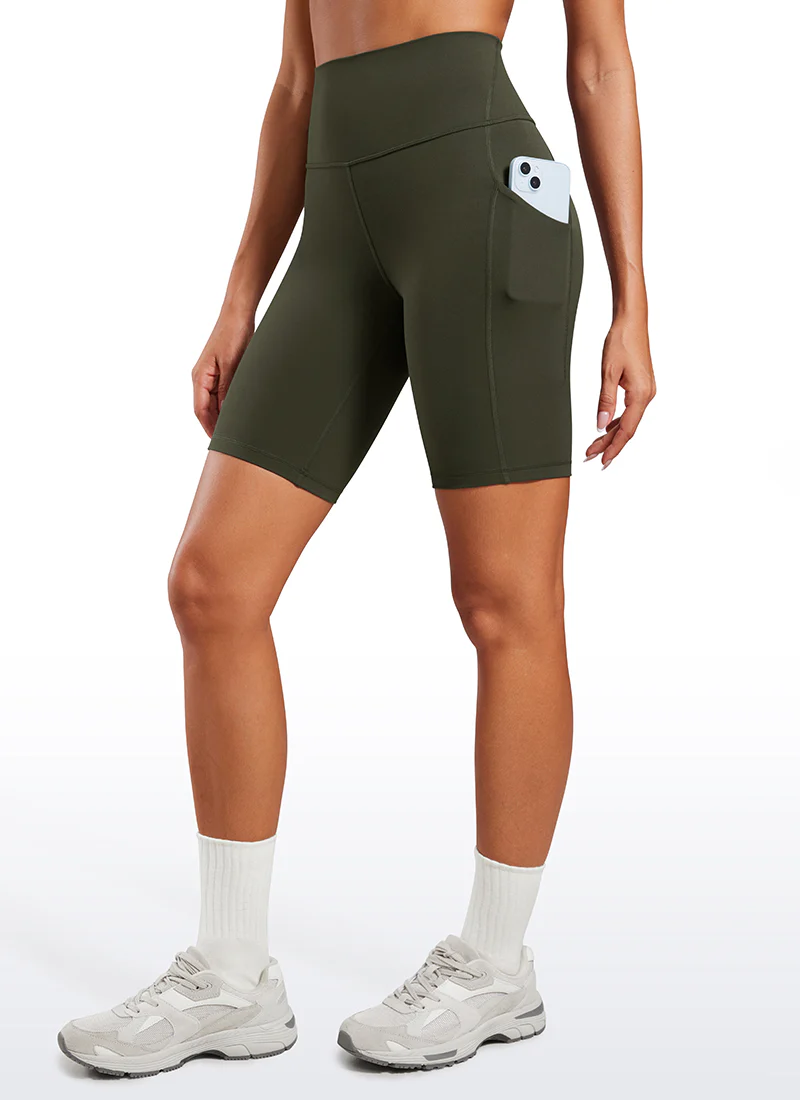 Butterluxe Pocket Yoga Shorts 8'' - Image 16