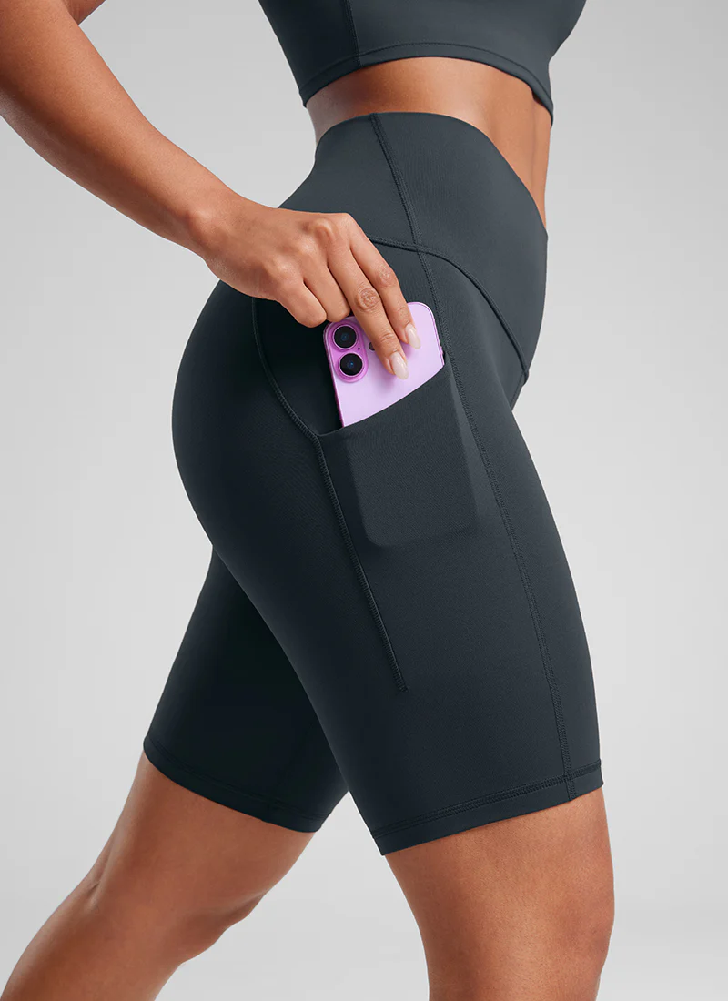 Butterluxe Pocket Yoga Shorts 8'' - Image 3