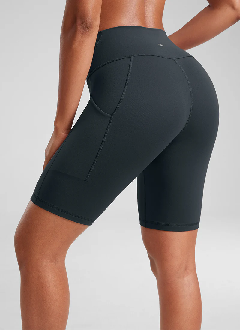 Butterluxe Pocket Yoga Shorts 8'' - Image 4