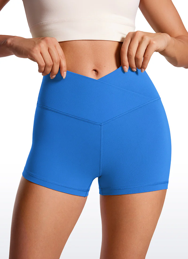 Butterluxe V Cross Waist Shorts 3" - Image 19