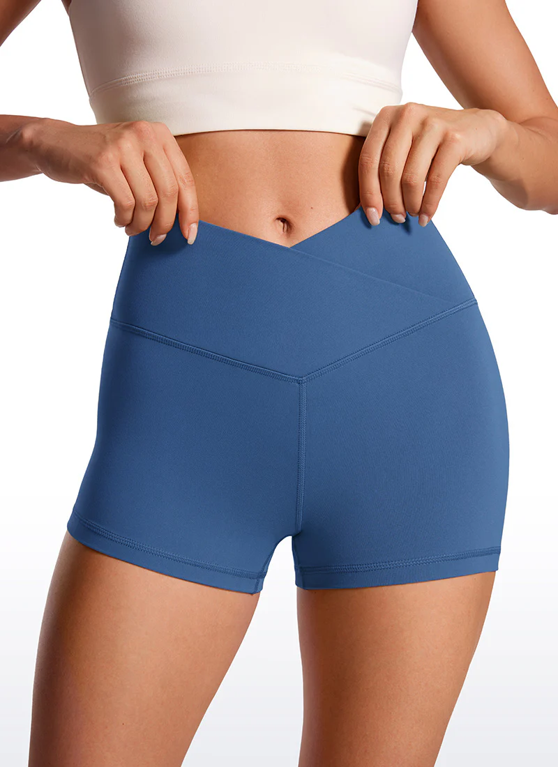 Butterluxe V Cross Waist Shorts 3" - Image 22