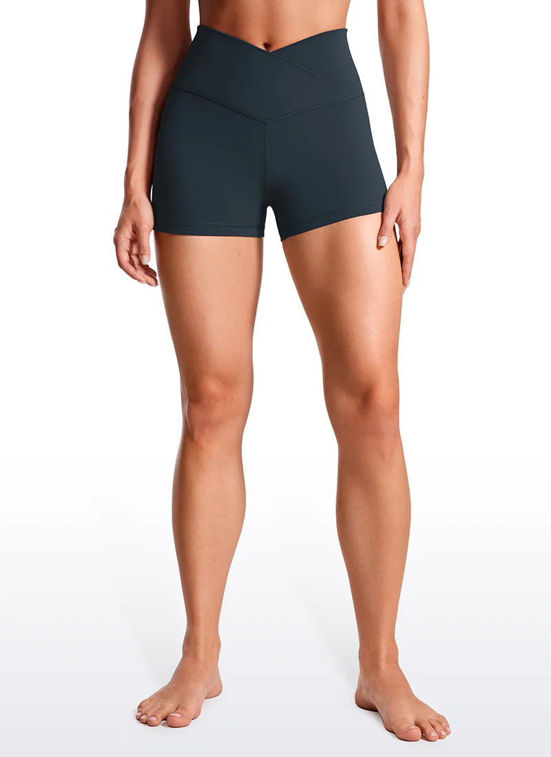Butterluxe V Cross Waist Shorts 3" - Image 9