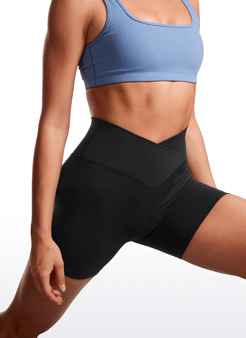 Butterluxe V Cross Waist Shorts 5" - Image 11