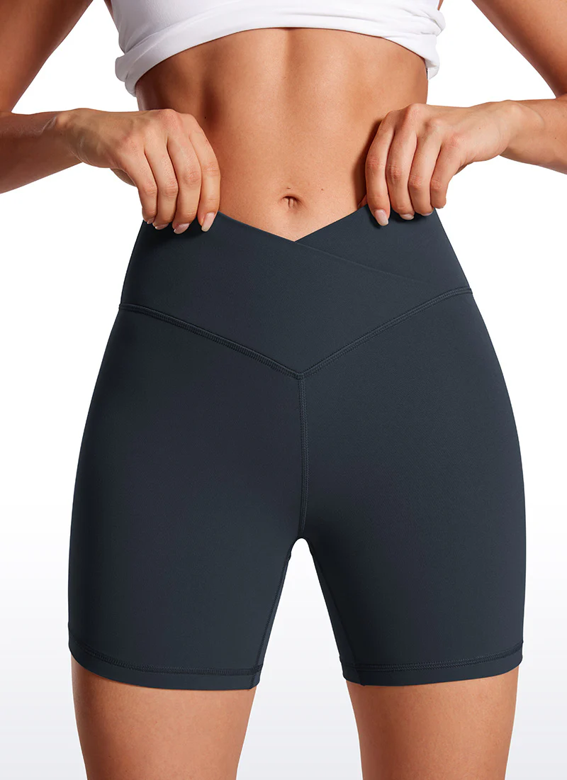 Butterluxe V Cross Waist Shorts 5" - Image 15