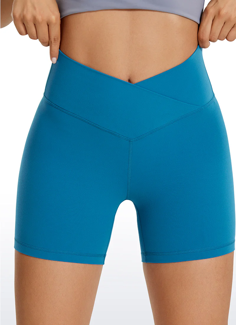 Butterluxe V Cross Waist Shorts 5" - Image 3