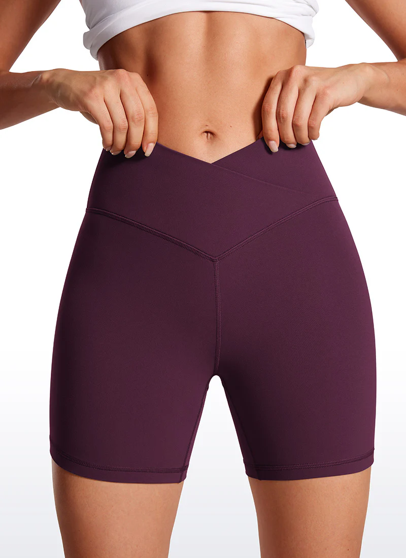 Butterluxe V Cross Waist Shorts 5" - Image 7