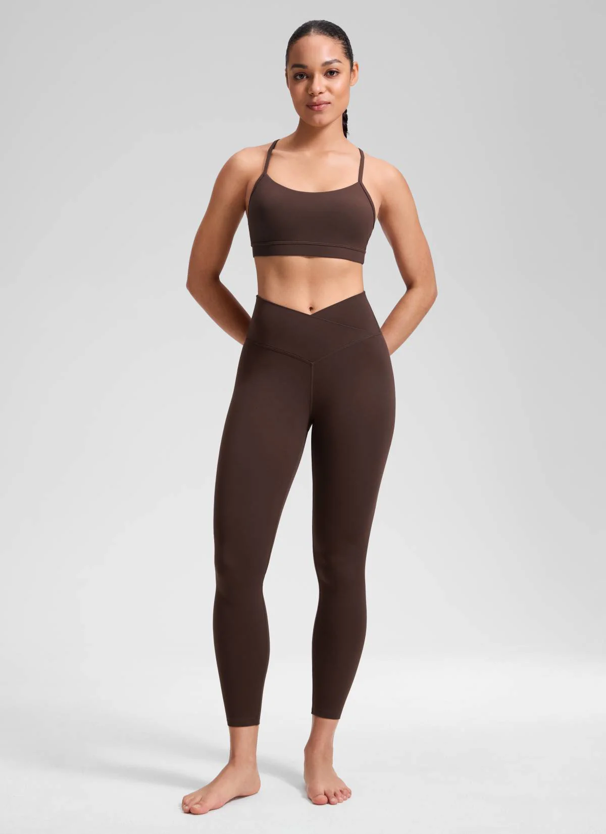 Butterluxe V Cross Waist Legging 25'' - Image 8