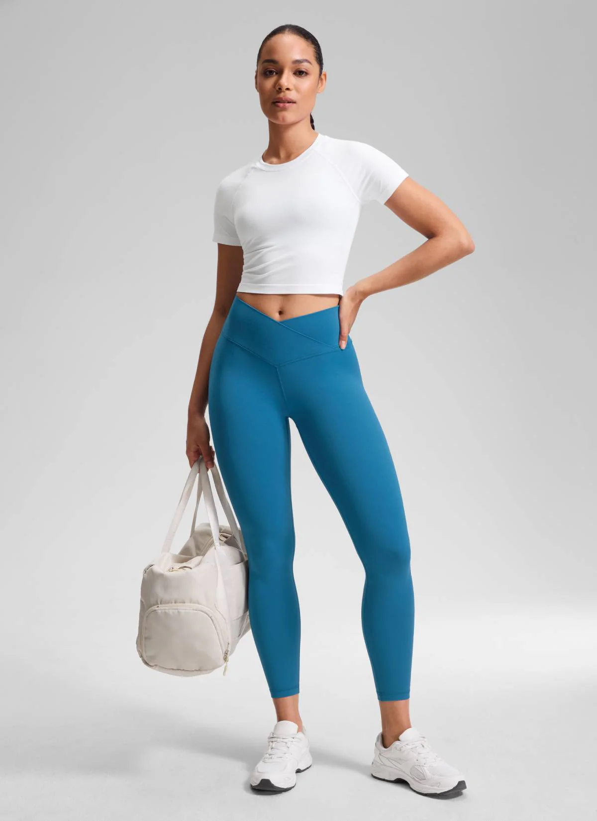 Butterluxe V Cross Waist Legging 25'' - Image 3