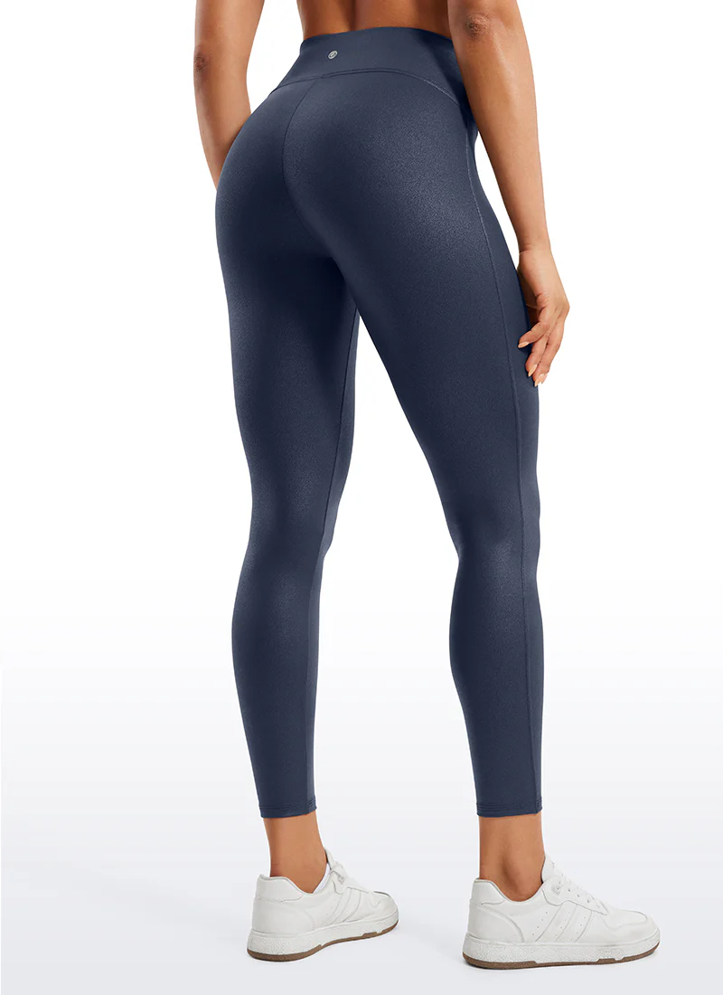 Faux Leather No Front Seam Legging 25'' - Image 12