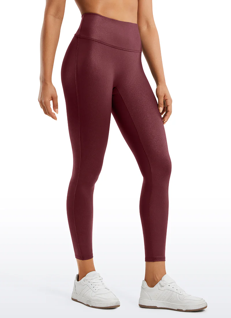 Faux Leather No Front Seam Legging 25'' - Image 20