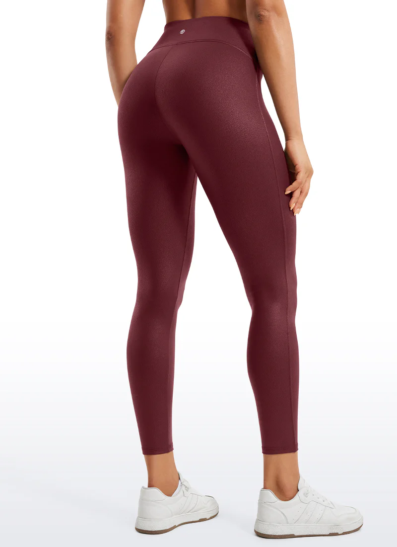 Faux Leather No Front Seam Legging 25'' - Image 21