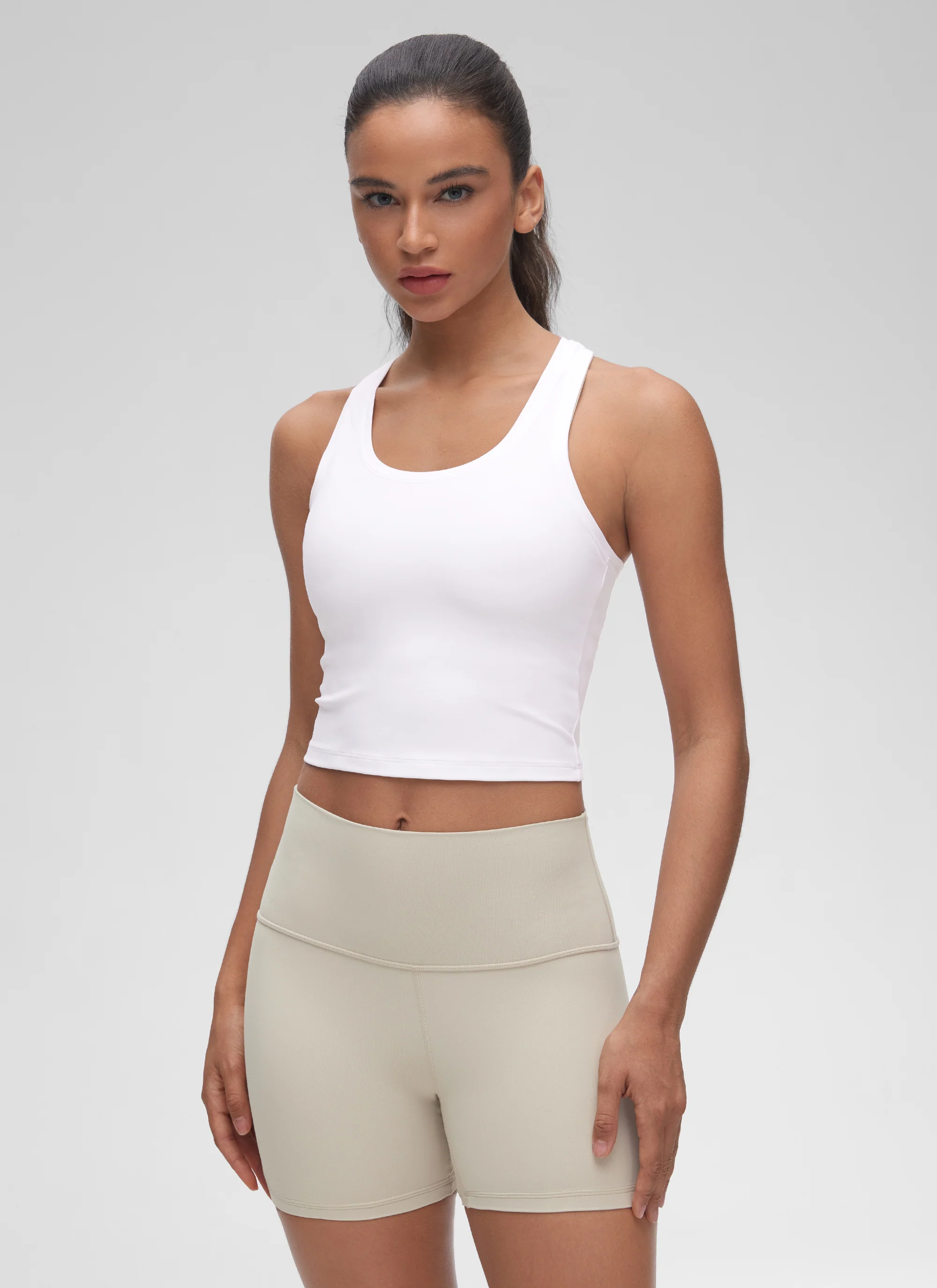 Butterluxe Cropped Racerback Tank - Image 6