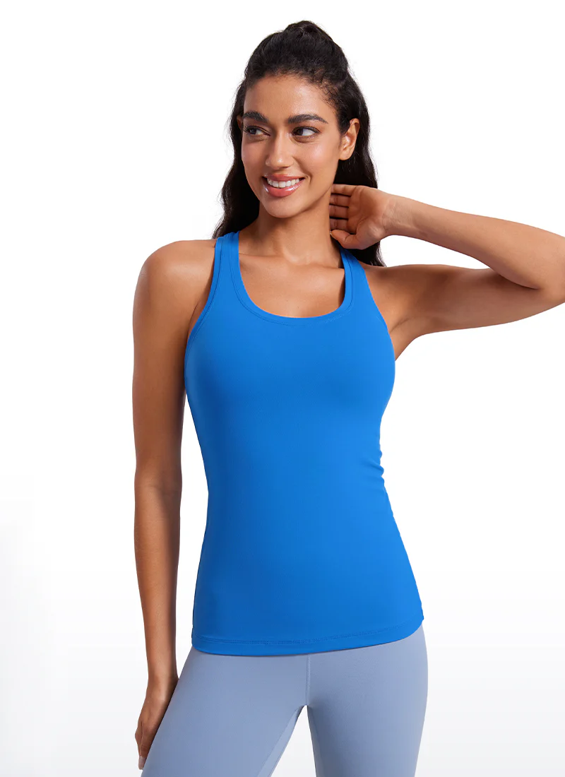 Butterluxe Hip Length Racerback Tank