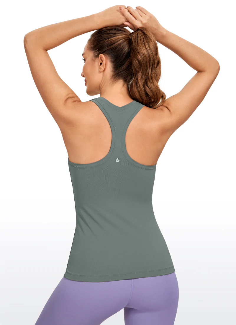 Butterluxe Hip Length Racerback Tank