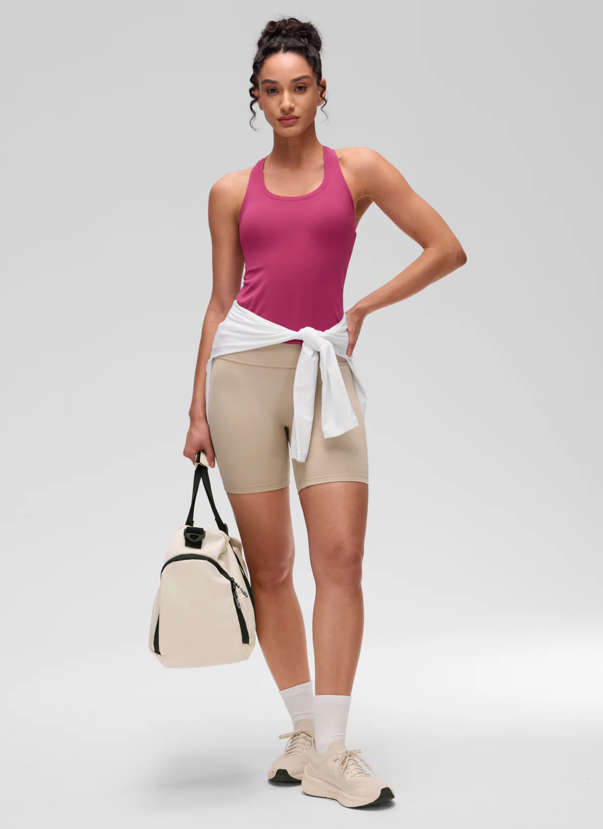 Butterluxe Racerback Waist Length Tank - Image 6