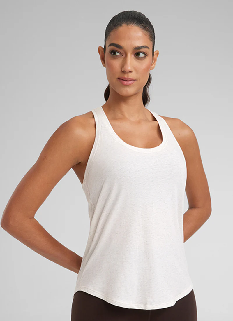 Pima Cotton Hip Length Racerback Tank - Image 16