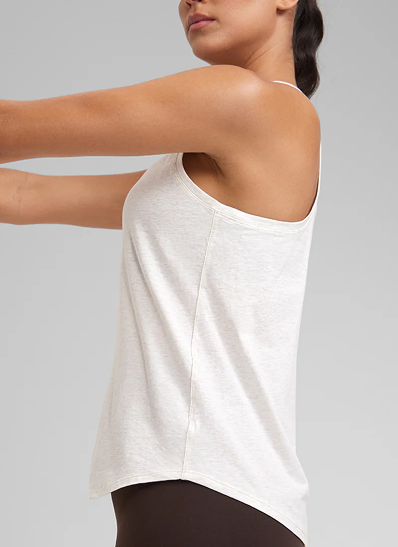 Pima Cotton Hip Length Racerback Tank - Image 19