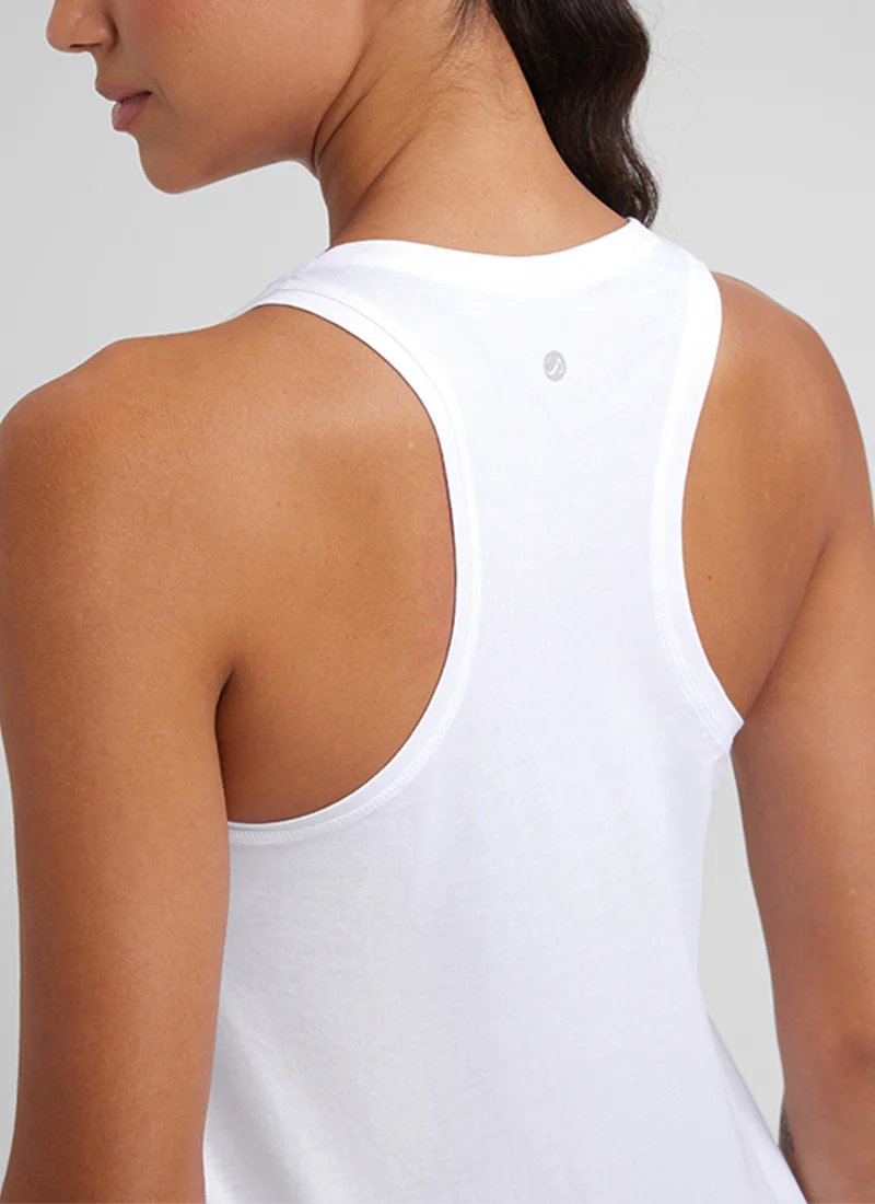 Pima Cotton Hip Length Racerback Tank - Image 9