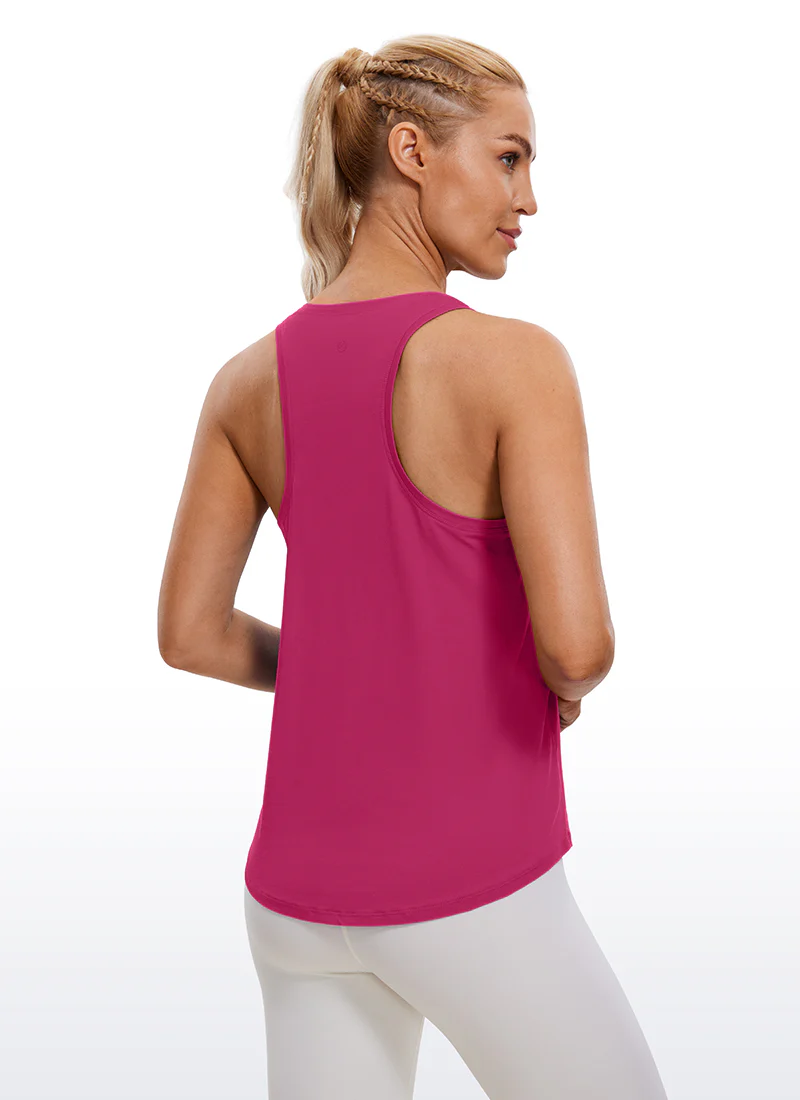 Pima Cotton Hip Length Racerback Tank - Image 10