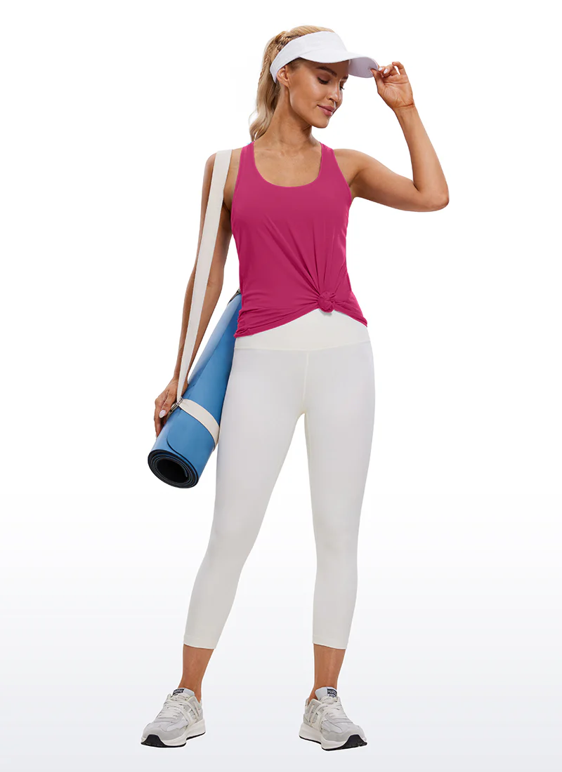 Pima Cotton Hip Length Racerback Tank - Image 11