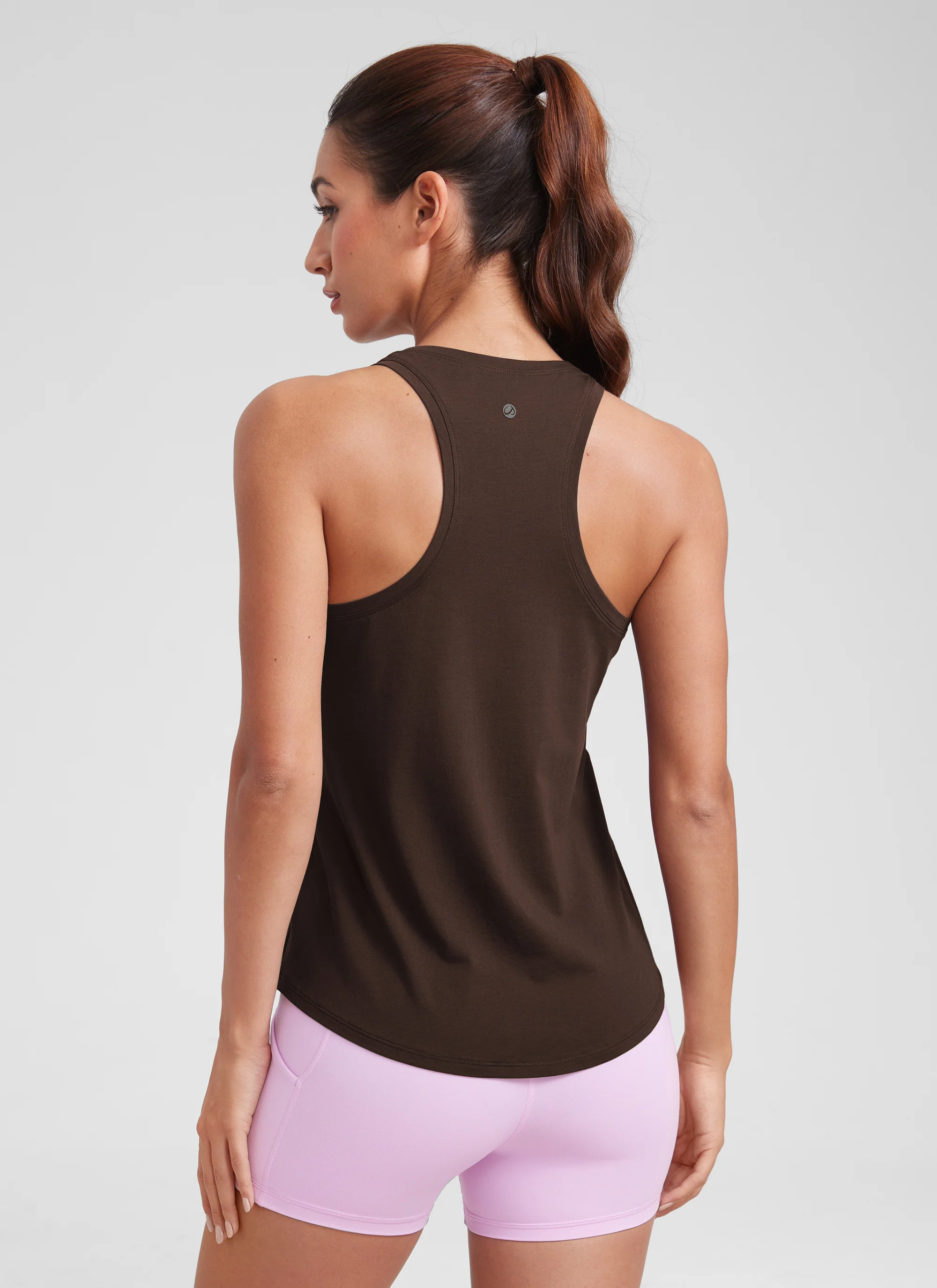 Pima Cotton Hip Length Racerback Tank - Image 29